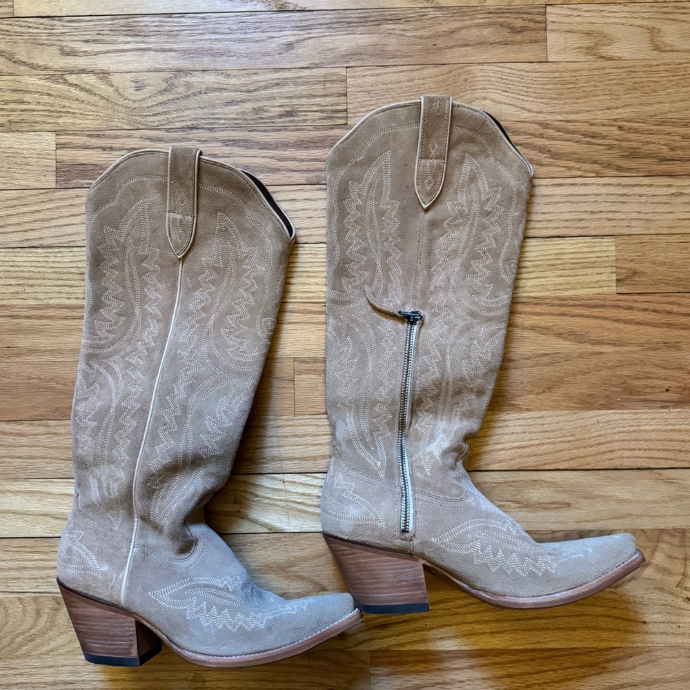Ariat Casanova Truly Taupe Tall Western Boot
